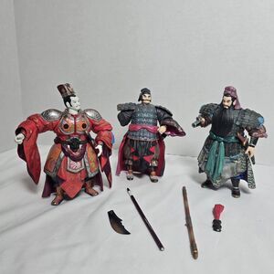 Kaiyodo Romance Of The Three Kingdoms Figure Collection Cao Cao Mengde Zhang Fei